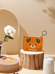 Cute Mini Coin Wallet Multi-Function Card Holder Lipstick Case Key Pouch Small Purse For Women Wallet Mini Wallet Purse Wallet Wallet - Orange - View 2