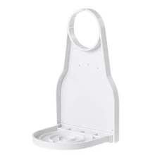 Portavasos para detergente de lavandería, atrapagoteras de detergente (bandeja antigoteo mejorada), sin talla grande desorden ni fugas, agarre estilo AJUSTE UNIVERSAL: nuestro atrapagoteras de lavandería se adapta a todo tipo de envases de detergente y suavizante con un botón de dispensación redondo RESISTENTE