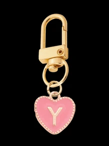 26er Buchstaben Buchstaben Schlüsselanhänger, rundkuppelförmig, zweiseitig, aus Legierung | Initiale A-Z, goldfarbenes Taschen- & Accessoire-Anhänger | Vielseitiger Karabinerverschluss Schlüsselring für Dekoration | Einzigartiges Schreibwaren, Rucksack & Kopfhörer-Taschenverschluss | Ideales Geschenk zum Geburtstag & Lernhilfe zu Halloween