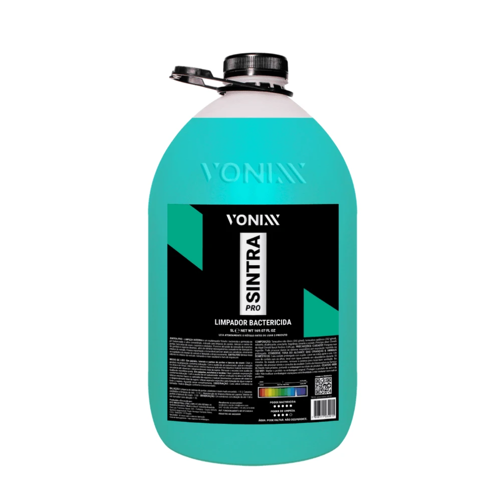 Sintra Pro Limpeza Interna de Veiculos 2011000 Vonixx 5L