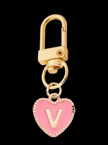 26er Buchstaben Buchstaben Schlüsselanhänger, rundkuppelförmig, zweiseitig, aus Legierung | Initiale A-Z, goldfarbenes Taschen- & Accessoire-Anhänger | Vielseitiger Karabinerverschluss Schlüsselring für Dekoration | Einzigartiges Schreibwaren, Rucksack & Kopfhörer-Taschenverschluss | Ideales Geschenk zum Geburtstag & Lernhilfe zu Halloween