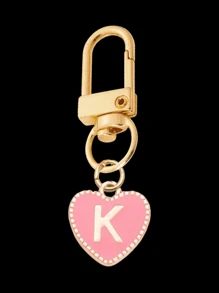 26er Buchstaben Buchstaben Schlüsselanhänger, rundkuppelförmig, zweiseitig, aus Legierung | Initiale A-Z, goldfarbenes Taschen- & Accessoire-Anhänger | Vielseitiger Karabinerverschluss Schlüsselring für Dekoration | Einzigartiges Schreibwaren, Rucksack & Kopfhörer-Taschenverschluss | Ideales Geschenk zum Geburtstag & Lernhilfe zu Halloween