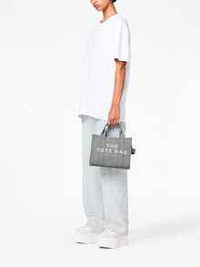 Marc Jacobs - Women Small Tote Bag Handbag Shoulder Bag Crossbody Tote Bag Square Bag Shopping Bag Embroidered Canvas Bag Mini Cute Adjustable Shoulder Strap Bag Gift For Women Daily Use Back To School New Fall Styles M0016493-050 Christmas Gift Bolsas Bolsos - 狼灰 - 查看 2