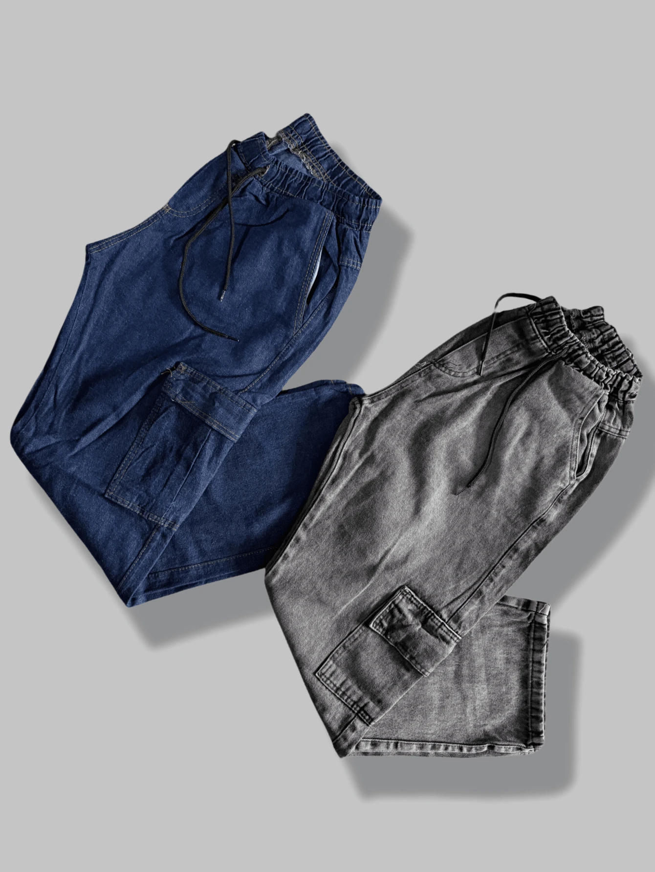 Men Pants - Dark Grey - View 1