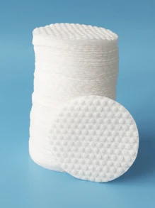 Cuscinetti struccanti riutilizzabili tondi, 100/200/500/1000 pezzi di morbidi asciugamani detergenti per il viso in una scatola di immagazzinaggio per viaggi, campeggio, escursioni, sport, salone, cura della pelle, soggiorno, camera da letto, bagno, decorazione della casa, forniture da viaggio, matrimonio, festa, compleanno, regali per uomini e donne, mamma, papà, amici, Capodanno, accessori, articoli regalo divertenti, cuscinetti struccanti tondi con diametro di 2,36 pollici, sfere detergenti, bastoncini cotonati