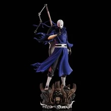 Banpresto Scultura Obito Uchiha a due teste, statua modello sostituibile, accessorio anime, decorazione di action figure, decorazione per la casa, ornamento per auto, piccolo regalo, regalo festivo