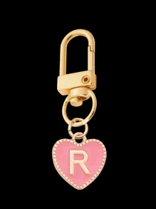 26er Buchstaben Buchstaben Schlüsselanhänger, rundkuppelförmig, zweiseitig, aus Legierung | Initiale A-Z, goldfarbenes Taschen- & Accessoire-Anhänger | Vielseitiger Karabinerverschluss Schlüsselring für Dekoration | Einzigartiges Schreibwaren, Rucksack & Kopfhörer-Taschenverschluss | Ideales Geschenk zum Geburtstag & Lernhilfe zu Halloween