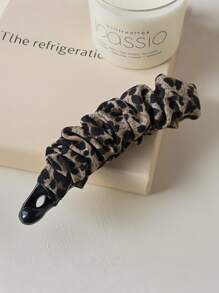 1 Stück elegante Leoparden Muster Haarspange, große Haarspangen Haaraccessoires, Haarspange am Hinterkopf, hoher Pferdeschwanz, Befestigungsaccessoire, geeignet für alle Frisuren, ideales Geschenk für Frauen und Mädchen