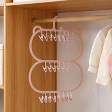 1 件 4 层 28 夹、3 层 22 夹、2 层 16 夹新生儿礼物，用于婴儿用品的存储和整理，适用于袜子、内衣和配饰 - 卧室、浴室、衣橱、衣柜、家居 - 彩色 - 查看 10