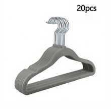 50 pièces/20 pièces/10 pièces/1 pièce Cintres pour enfants revêtus de floqué, Porte-vêtements durable antidérapant, Cintres bébé floqués - Cintres antidérapants convenant aux nourrissons et aux tout-petits, Vêtements de bébé - Porte-vêtements pour enfants de conception fine pour garde-robe, Essentiel pour le stockage domestique, Cadeau de nouveau-né