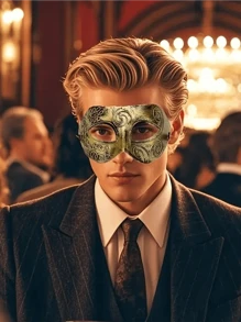 Máscaras de Mascarada - Máscaras Venecianas cortadas por láser, perfectas para fiestas de disfraces y manualidades, perfectas para decoraciones de habitaciones, parejas, fiestas, Carnaval y Halloween.