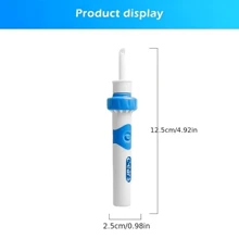 SOKANY Electric Ear Suction Tool, Ear Suction Device, Soft Head Cleaner, Ear Spoon, Dropper, Ear Cleaner, Ear Cleaning Wax Remover-Battery Powered, Without Battery