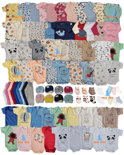 Kit 21 peças enxoval bebê