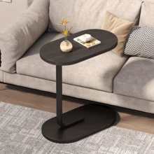 1 pieza Gabinete lateral portátil de lujo para sofá, mesa de centro de almacenamiento minimalista moderna para sala de estar, gabinete de mesita de noche - Multicolor - Ver 4