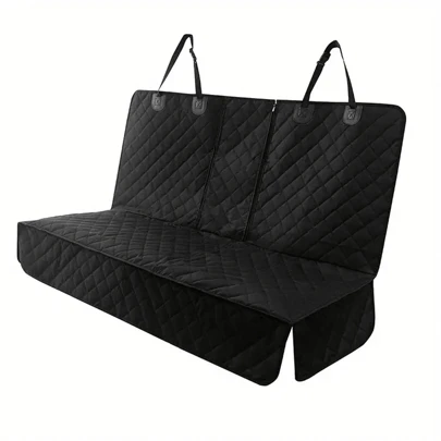 Foldable And Portable Car Pet Mat With Armrest Opening, Multifunctional And Can Be Used As An Outing Mat, Large Area, Waterproof And Scratch-Proof, Easy To Clean Car Mat, Car Back Seat Dog Mat And Cat Seat Mat, Portable Pet Mat Cat Carrier