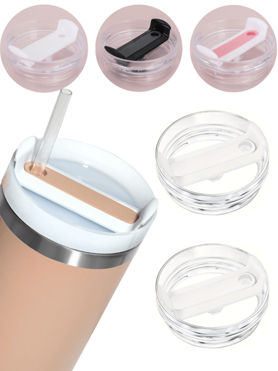 1PC/2PCS Leakproof 40oz Tumbler Lid - Plastic Replacement Cover For Water Cup - Keep Your Drinks Fresh And Spill-Free, Back To School Supplies