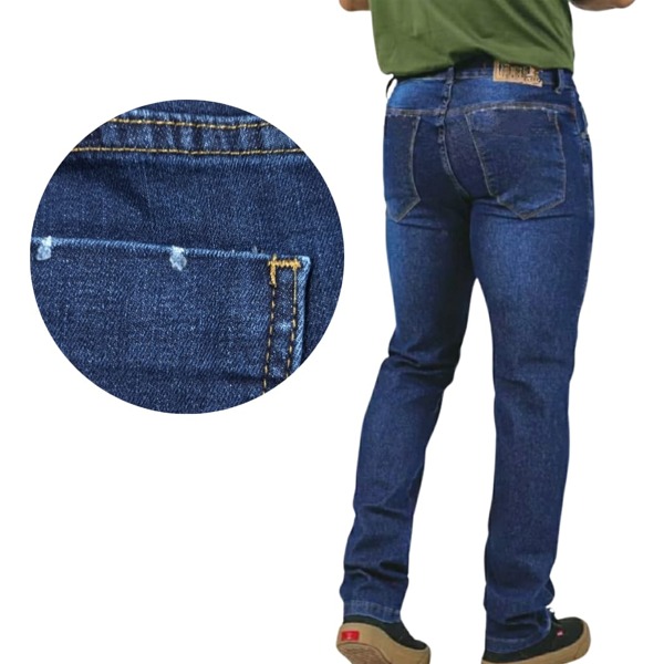 Calça Jeans Masculina Dia a Dia com Lycra Premium