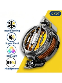 手机散热器半导体散热磁吸背夹通用CX08 CX07风扇冷冻散热器 - 彩色 - 查看 9