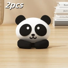 1/2/3 Stücke süße tierförmige Kabelclips, Kabelorganizer und Kabelhalterung mit Schutzhülle, geeignet für Schreibtisch und Nachttisch Kabelmanagement