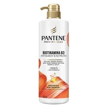 Kit Pantene Sh + Cond + Tônico Antiqueda Biotinamina B3 Nutrição