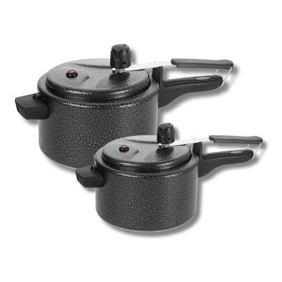 Kit 2 Panela De Pressao 2,5 Litros E 4,5 Litros Colorida