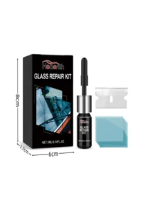 Bộ sửa chữa vết nứt kính chắn gió 20ml/3ml - Bộ dung dịch sửa chữa Nano cho kính chắn gió ô tô, sửa chữa vết nứt nhanh chóng, tầm nhìn rõ ràng, lái xe, hiệu quả lâu dài, tăng độ trong suốt của kính, khôi phục hiệu ứng hình ảnh mới, phù hợp với xe mới/cũ, kích thước nhỏ, di động, giao hàng ngẫu nhiên - Nhiều màu - Xem 4