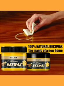 Natural Beeswax Furniture Care, Polishing, Waterproof, Anti-Cracking, Brightening, Wooden Floor Maintenance, Beeswax