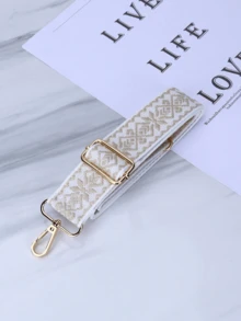 Bag Strap Handbag Belt Wide Shoulder Bag Strap Replacement Strap Accessory Bag Part Adjustable Belt - Multicolor - View 2