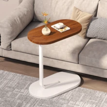 1 pieza Gabinete lateral portátil de lujo para sofá, mesa de centro de almacenamiento minimalista moderna para sala de estar, gabinete de mesita de noche - Multicolor - Ver 3