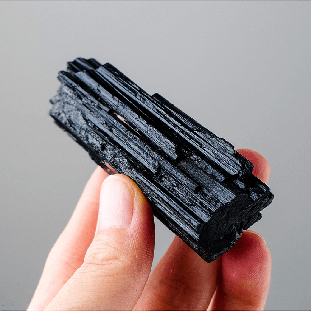 Natural Black Tourmaline Raw Stone Rough Natural Reiki Energy Purification Negative Energy Healing Crystal Chakra Balance Spiritual Gift