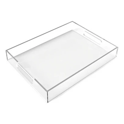Bandejas Multiuso em Acrílico 3mm Elegância e Versatilidade