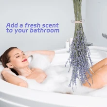Stagione Torna a Scuola [profumo di Lavanda Campestre] Stile Campestre di San Valentino 1 Mazzo di Lavanda Naturale e profumo Secco di Giovani - Vaso Cielo Stellato Viola e Bianco, Adatto per Matrimoni, Decorazione Domestica, Ghirlande fai-da-te e Accessori Fotografici, Fiori dai Toni Neutri, Miglior Regalo per la Festa della Mamma, Decorazioni Autunnali