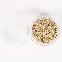 AliLeader 2.5mm*1.5mm*2mm 奈米銅環 1000個/瓶 微型環 微鏈接珠 I-Tip 接髮工具用 微晶片 萬聖節 - 彩色 - 查看 9