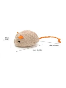 1/3/5PCS Cat Chew Toys, Simulated Plush Mice And Simulated Fish, Containing Catnip To Attract Cats To Play Quietly Without Disturbing People, Excellent Material, Strong And Durable, Suitable For Cats To Play Indoors