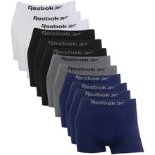 Kit 12 Cueca Boxer Masculino Reebok Original Adulto Masculina Premium - Multicolorido VIII - Visão 2