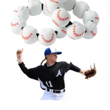 1 Pair Wrist And Ankle Weights, 0.33 Lbs (150g) Each, Wearable Waterproof Training Weight Bracelet, Adjustable Fitness Weights, Resistance Training Band, Football Basketball Baseball Themed Pattern, Silicone Skin-Friendly Material - Multicolor - View 12