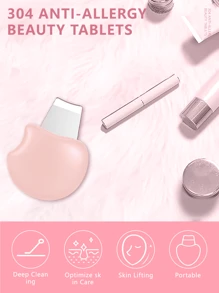 Stainless Face Spatula Skin Blackhead Scraper Remover Tool Pore Scraper Heart Face Scraper For Women Men Facial Deep Cleansing Tool