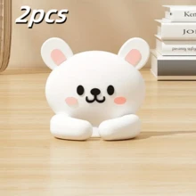 1/2/3 Stücke süße tierförmige Kabelclips, Kabelorganizer und Kabelhalterung mit Schutzhülle, geeignet für Schreibtisch und Nachttisch Kabelmanagement