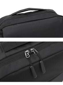 尼龙材质背包，带USB接口，可收纳最大15.6英寸笔记本电脑、平板电脑、手机及其他数码设备。适用于居家、办公、商务旅行、通勤和旅行使用。返校学习用品包，适合学校工作，笔记本电脑包，女士适用。Mac Book保护套 - 彩色 - 查看 5