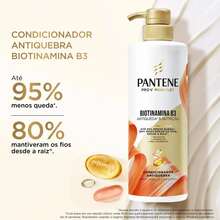 Kit Pantene Sh + Cond + Tônico Antiqueda Biotinamina B3 Nutrição