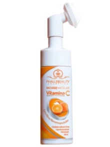 MOUSSE MICELAR VITAMINA C DA PHALLÉBEUTY - Laranja - Visão 1