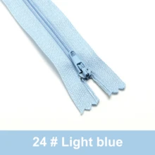 10 件/5 件 7.8 英寸 #3 尼龙彩色拉链，30 种混合颜色，裙子、衣服、裤子、床上用品的缝纫用品 - 多色 - 查看 36