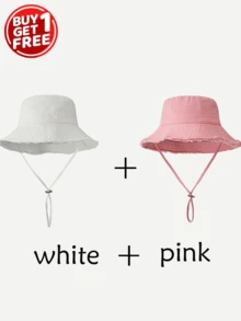 1pc Women's Drawstring Fur Edge Bucket Hat Soft Fabric Windproof Sunshade Outdoor Fashion Elegant Gift Christmas - Multicolor - View 32