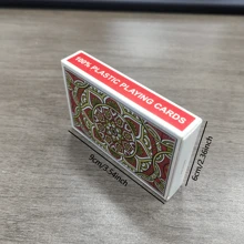 1 Juego (54 piezas) de Naipes de PVC de Alta Gama, Bridge; Juegos de Cartas Divertidos, Naipes de PVC de Alta Estética, Juegos de Mesa Cartas Mágicas, Cartas Gruesas Antideslizantes Impermeables y Antipliegue, Juegos de Cartas Divertidos, Fáciles de Barajar
