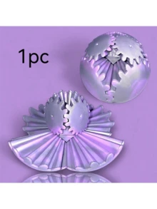 1 Stück ADHS Getriebe Ball 3D gedruckter Getriebe Ball drehbarer Ball Fidget Spielzeug - Reduzierung von Stress und Angst mit Getriebe Ball Fidget Ball - ideal für sensorische Bedürfnisse und, Finger Getriebe Ball - einzigartiges Heim und Büro Dekoration, Partys und kreative Geschenke