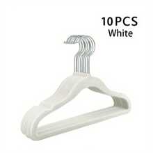 50 pièces/20 pièces/10 pièces/1 pièce Cintres pour enfants revêtus de floqué, Porte-vêtements durable antidérapant, Cintres bébé floqués - Cintres antidérapants convenant aux nourrissons et aux tout-petits, Vêtements de bébé - Porte-vêtements pour enfants de conception fine pour garde-robe, Essentiel pour le stockage domestique, Cadeau de nouveau-né