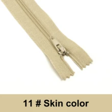 10 件/5 件 7.8 英寸 #3 尼龙彩色拉链，30 种混合颜色，裙子、衣服、裤子、床上用品的缝纫用品 - 多色 - 查看 38