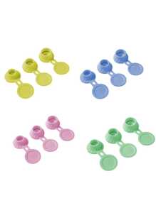 3pcs Bottle Emptying Kit Cap For Upside Down Dispenser Shampoo Lotion, Saver Flipping Set With 3 Sizes Adapters, Leakproof Inverted Bottle Caps For Emptying Lotions, Shampoos, And Kitchen Condiments Back To School