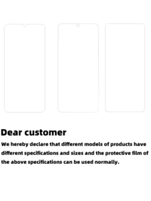 3 片钢化玻璃屏幕保护膜，适用于 Vivo，9H 硬度/高清晰度/无气泡/屏幕钢化玻璃保护膜，适用于 Vivo 生日、家人、朋友礼物手机屏幕保护膜，手机配件防水防震防摔防摔防刮防指纹全覆盖