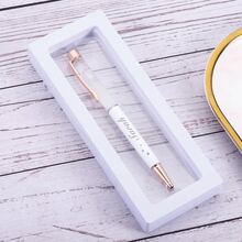 Personalized Ballpoint Pen, Customized Ballpoint Pen, Anniversary Gift, Bridesmaid Gift, Graduation Gift, Wedding Gift, Christmas Gift, Handmade Small Item - Multicolor-sand Pen - View 5
